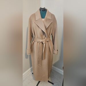 ZARA DOUBLE FACED WOOL BLEND COAT ZW Collection NWOT